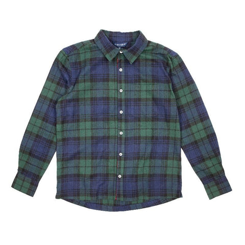 SS Men Holiday Flannel Green