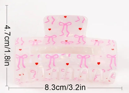 Bow Design Hair Claw Clip