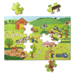 Natural Play Floor Puzzle: On the Farm