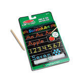 Scratch Art - ABC & 123 Writing Pad