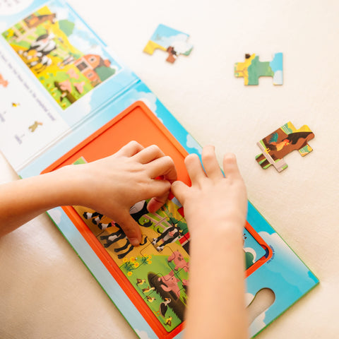 Take Along Magnetic Jigsaw Puzzles - On the Farm