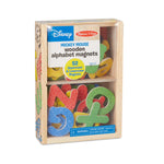 Disney Mickey & Friends Wooden Alphabet Magnets