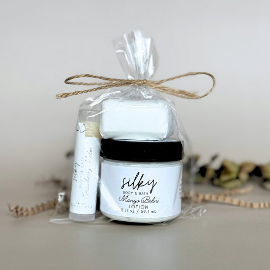 Silky Mini Scrub/Lotion Gift Sets