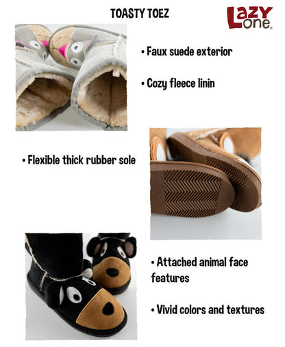 Bear Toasty Toez Slipper Boots