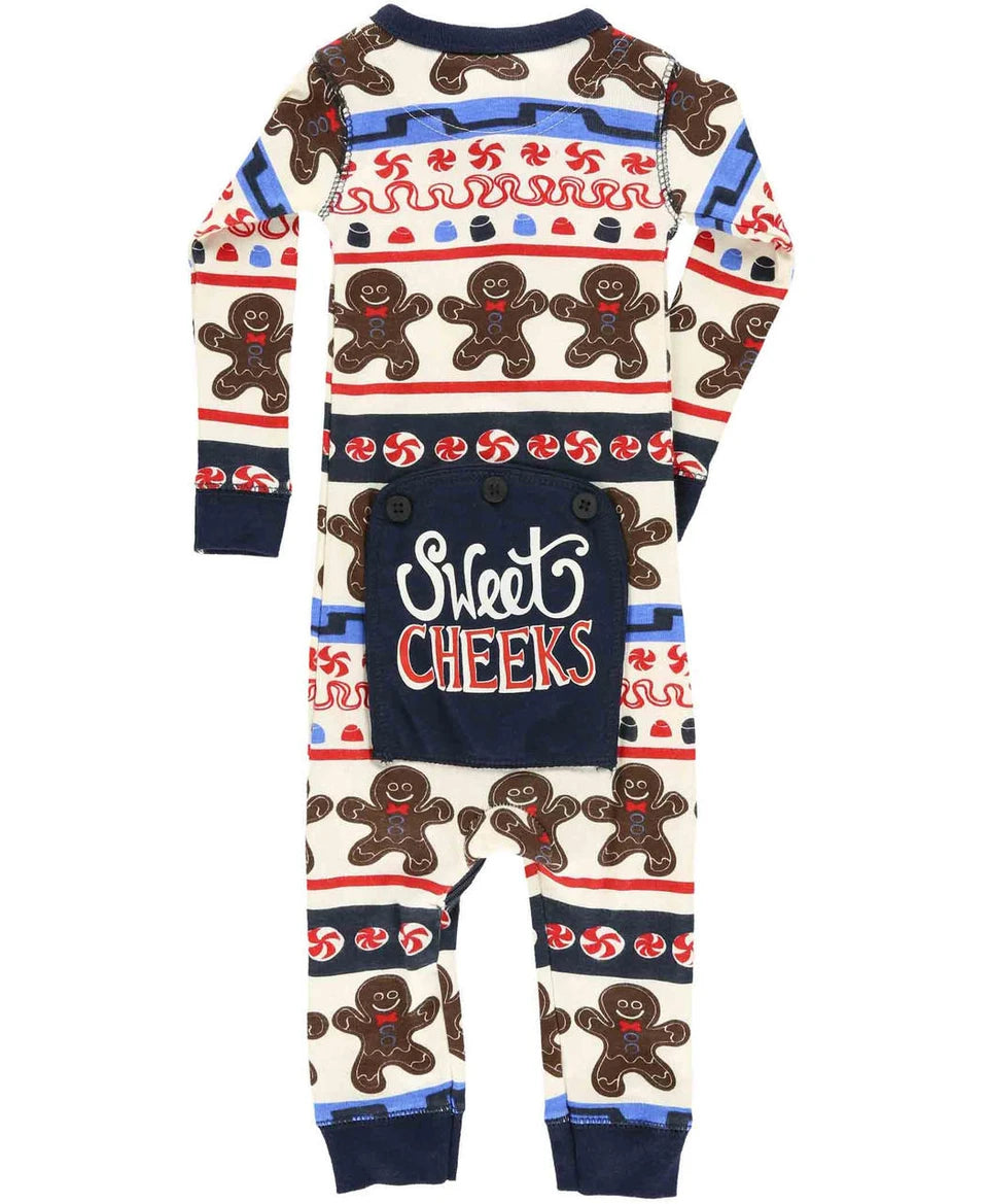 Lazy One Sweet Cheeks Infant Onesie Flapjack