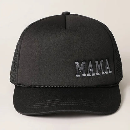 Embroidered Mama Basball Cap