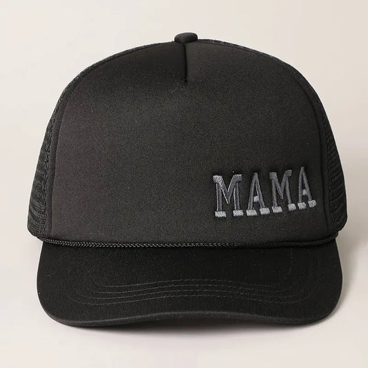 Embroidered Mama Basball Cap