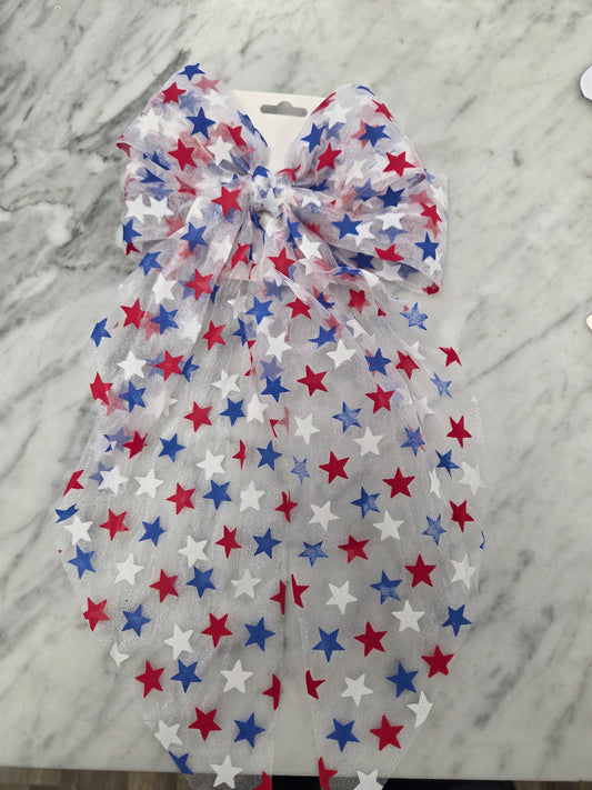 Patriotic Hair Clip Barrette
