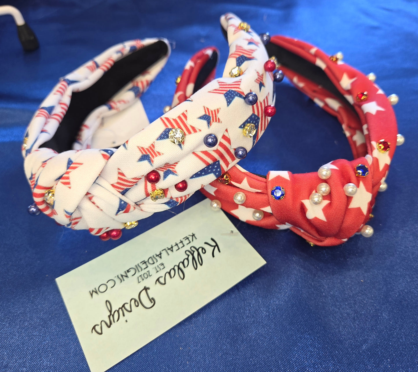 Patriotic Knotted Headband