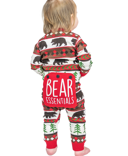 Bear Essentials Infant Onesie Flapjack