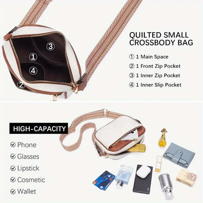 Quilted Crossbody Bag