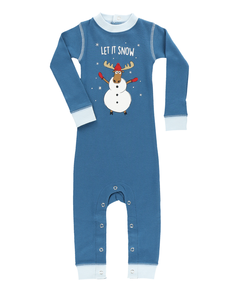 Let It Snow Infant Union Suit