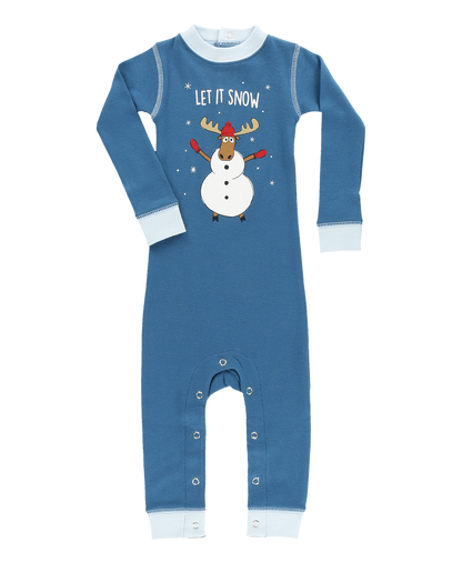 Let It Snow Infant Union Suit