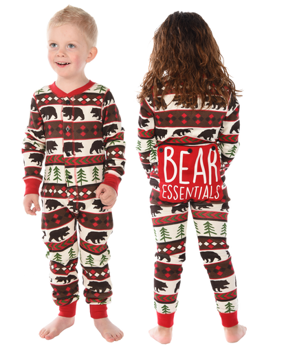 Bear Essentials Kid Onesie Flapjack