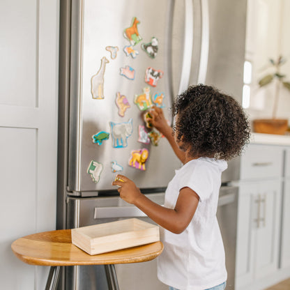 Wooden Animal Magnets