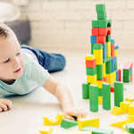 100 Piece Wood Blocks Set