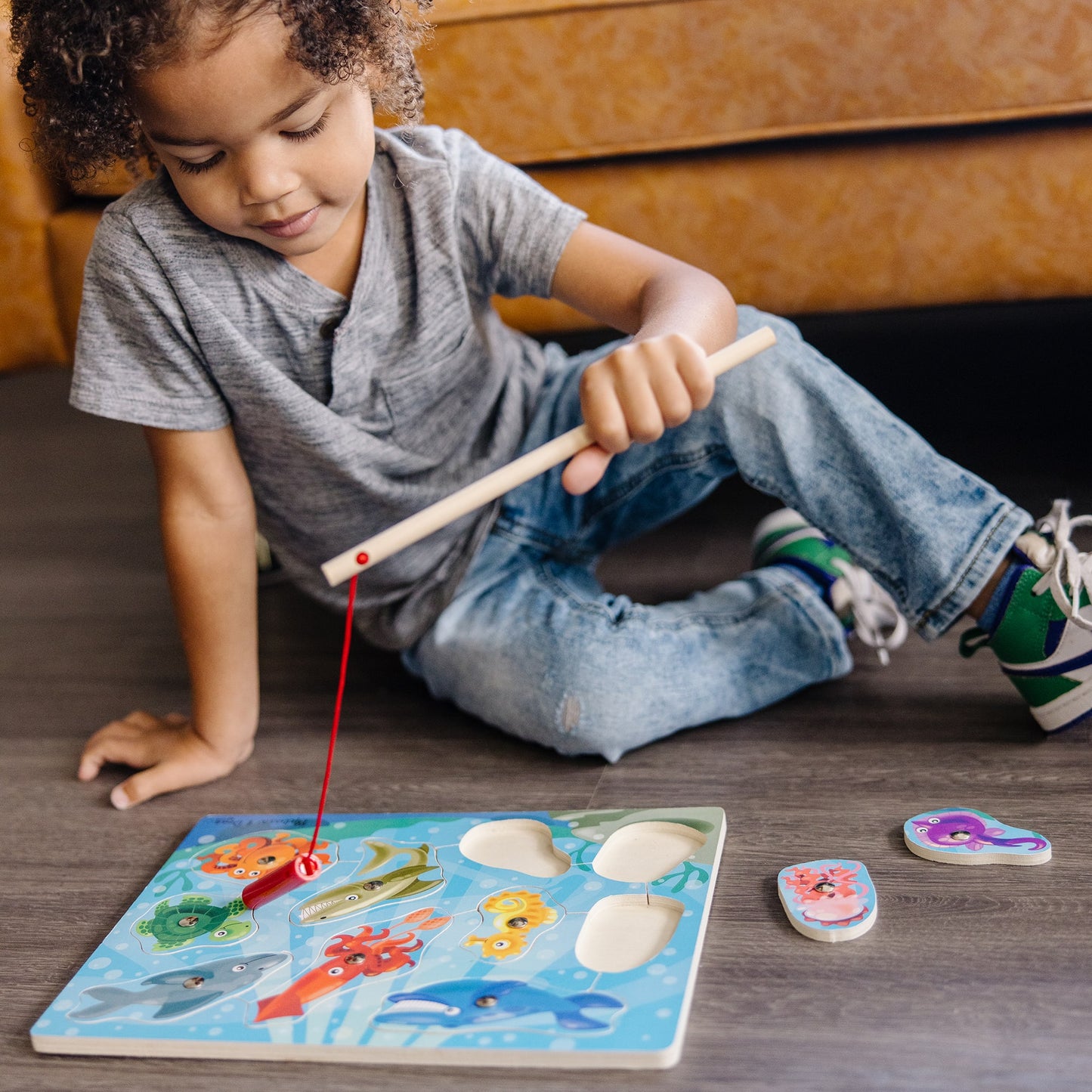 Fishing Magnetic Puzzle Game