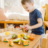 Cutting Fruit Set - Wooden Play Food