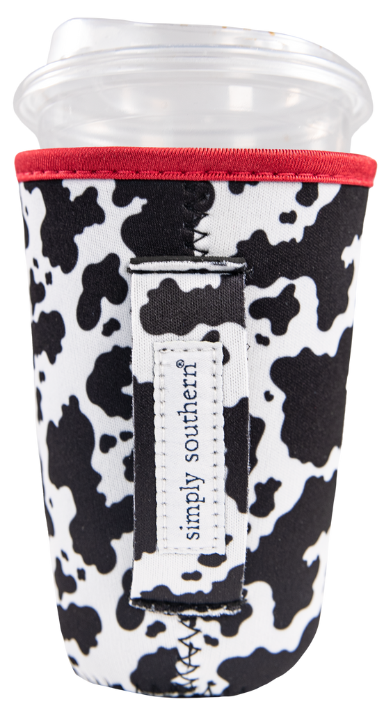 Neoprene Water Bottle Koozie 24 Ounce - Leopard Animal Print