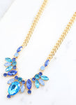 Oxford Jeweled Necklace BLUE MULTI