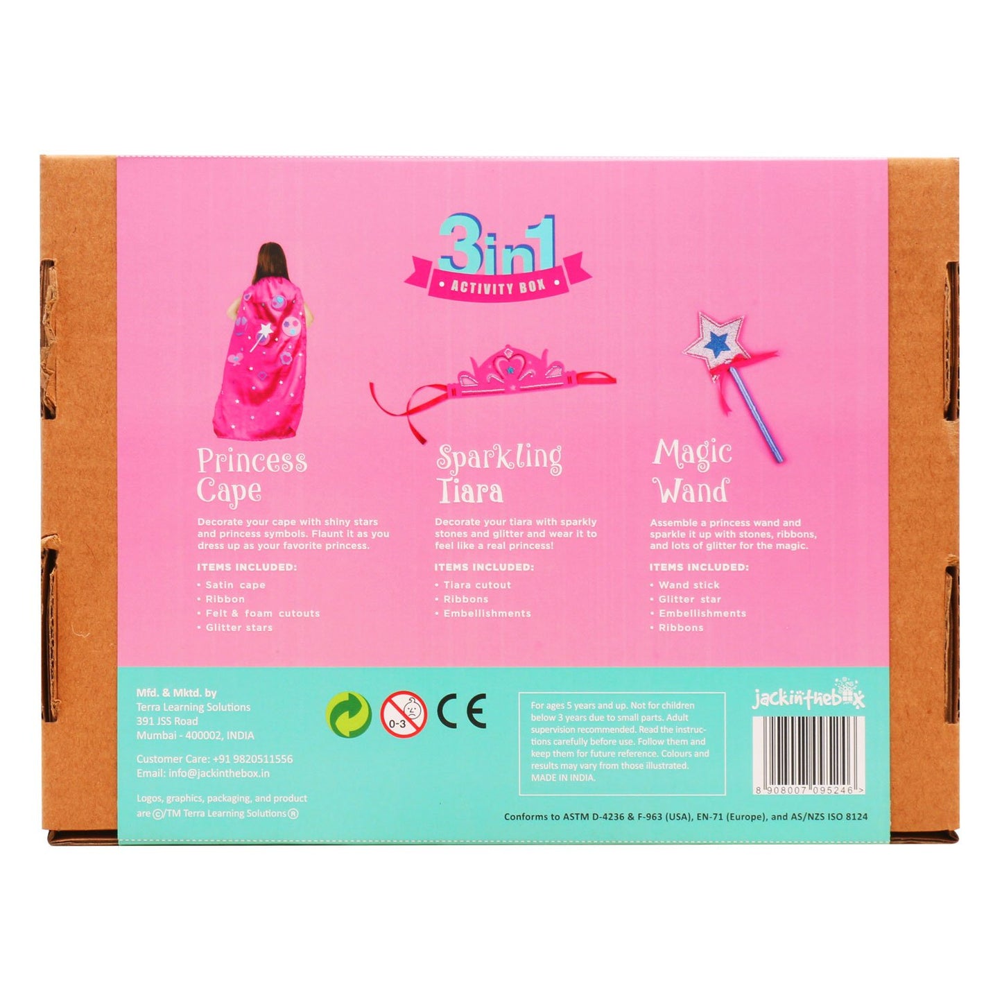Jack in the Box 3 in 1 Princess