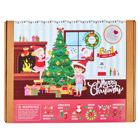 Jack in the Box 6 in 1 Merry Christmas