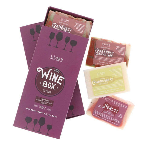 Soap Wine - Box of Wine Soap (3 bars)
