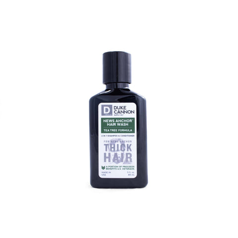 News Anchor Tea Tree 2-in-1 Hair Wash - Travel Size