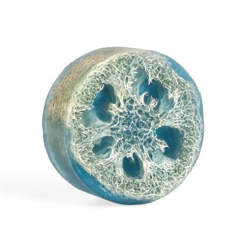 Blue Steel Exfoliating Loofa Soap