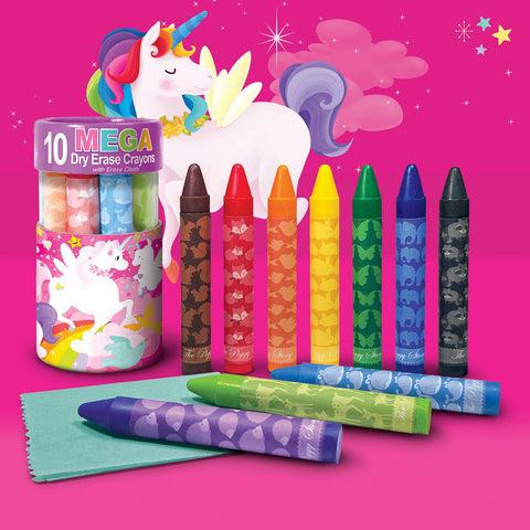 Unicorn Land Dry Erase Mega Crayons