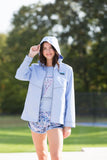 Simply Southern Rain Jacket- Leo