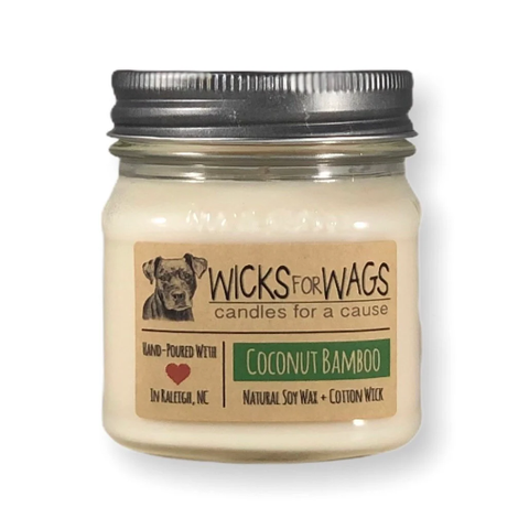 Coconut Bamboo | 8 oz Soy Candle
