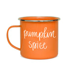 Pumpkin Spice - Orange Campfire Coffee Mug - 18 oz