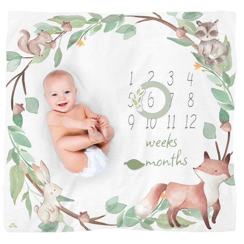 Cutie Captures™ Milestone Blanket