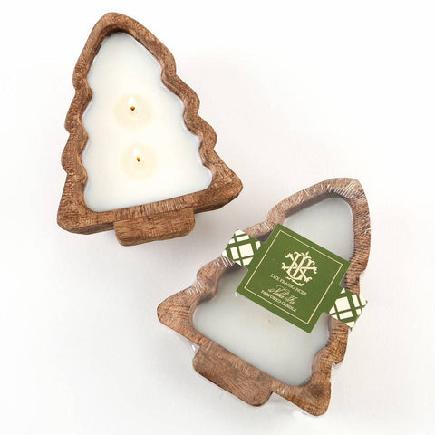 NOBLE FIR CANDLE-TREE BOWL-SMALL
