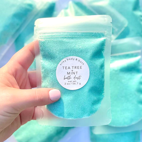 Tea Tree + Mint Fizzy Bath Powder