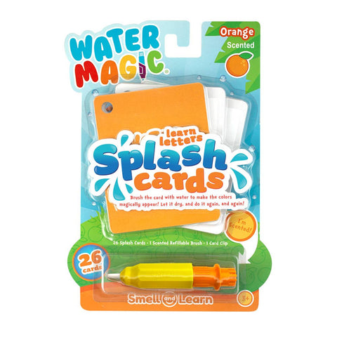 Water Magic Splash Cards Letters