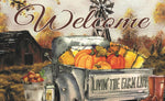 Welcome Truck Floor Mat 18x30in