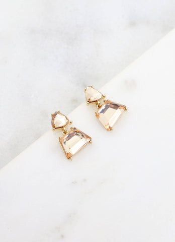 Adelicia Stone Drop Earring CHAMPAGNE