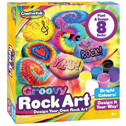 Groovy Rock Art - Design Your Own Rock Art for Kids 6+