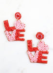 Love is in the Air Earring RED