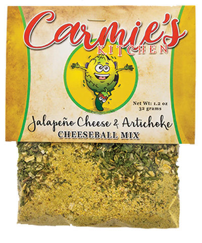 Jalapeno Cheese & Artichoke Appetizer Cheeseball