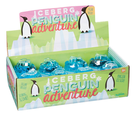 Iceberg Penguin Slime, Includes Penguin/Blue Slime