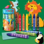 Animals Around the World Dry Erase Mega Crayons