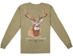 Simply Southern Long Sleeve Comfort Colors Deer T-Shirt