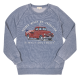 Simply Southern Crew Sweatshirt Truck-DepSea