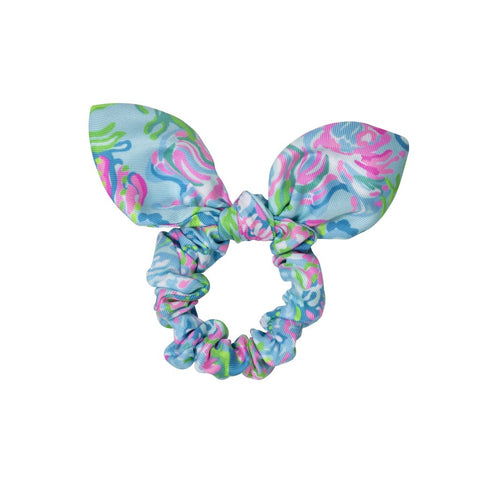 Lilly Pulitzer Scrunchie, Aqua La Vista