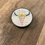 American Flag Bison Phone Grip