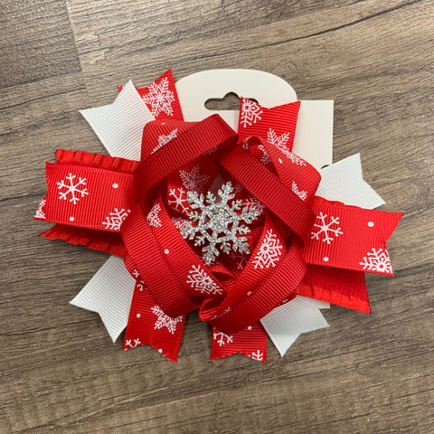 Christmas Snow Bow
