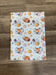 Gaiter Mask - Ivory Floral Pumpkins
